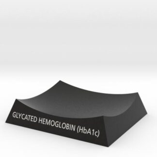 Glycated Hemoglobin HbA1c Base 3d printed