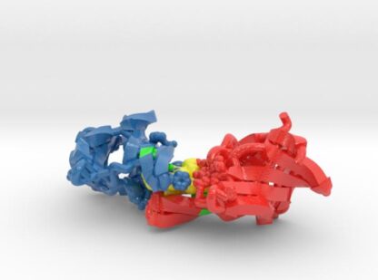 Hbp2 protein complexed with heme 3d printed